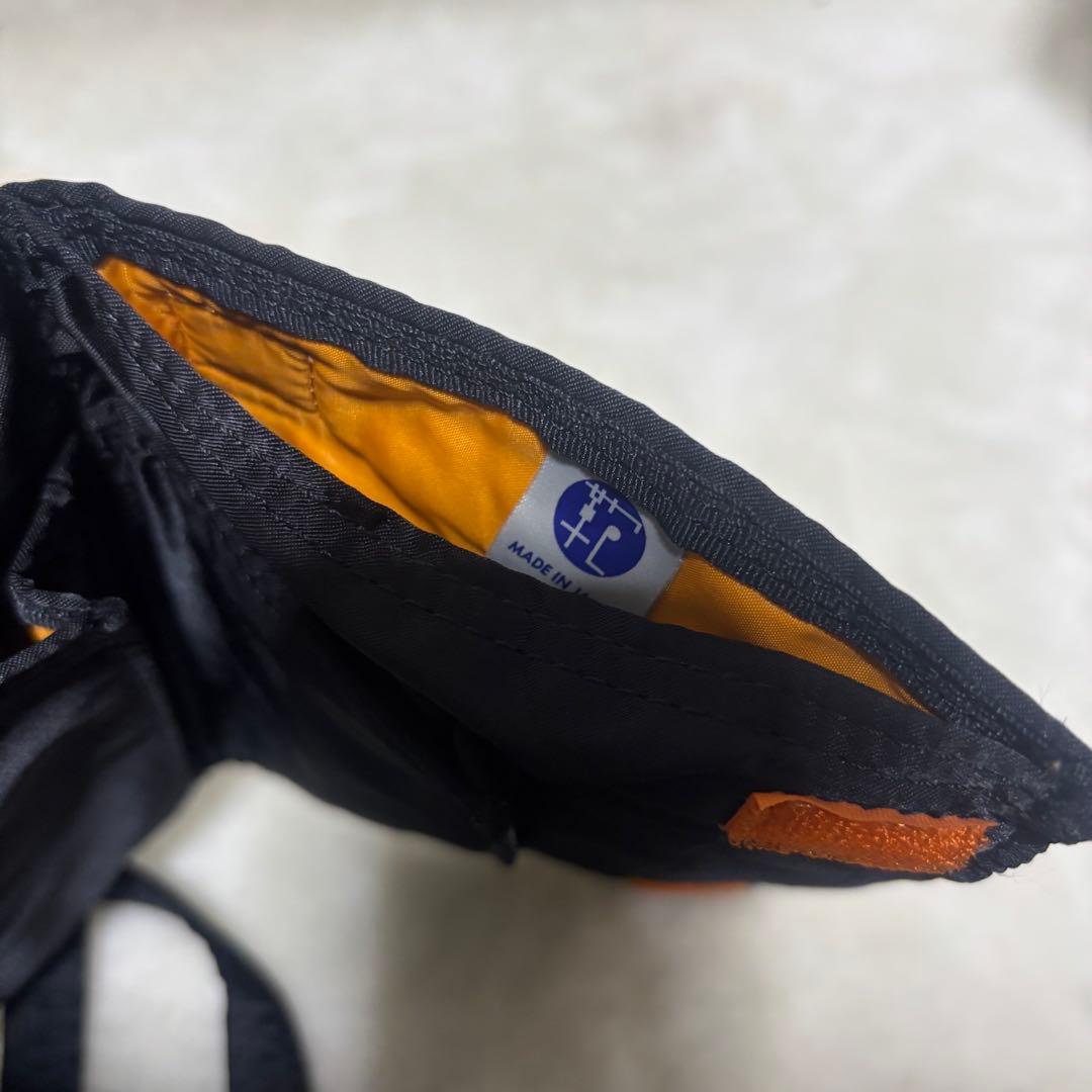 【希少 美品】ポーター　ナイロン　ブラック　タンカー トラベルポーチ