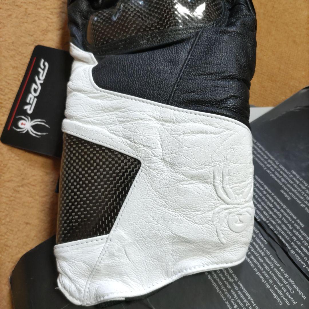 新品タグ付き SPYDER スパイダー レーシンググラブ
