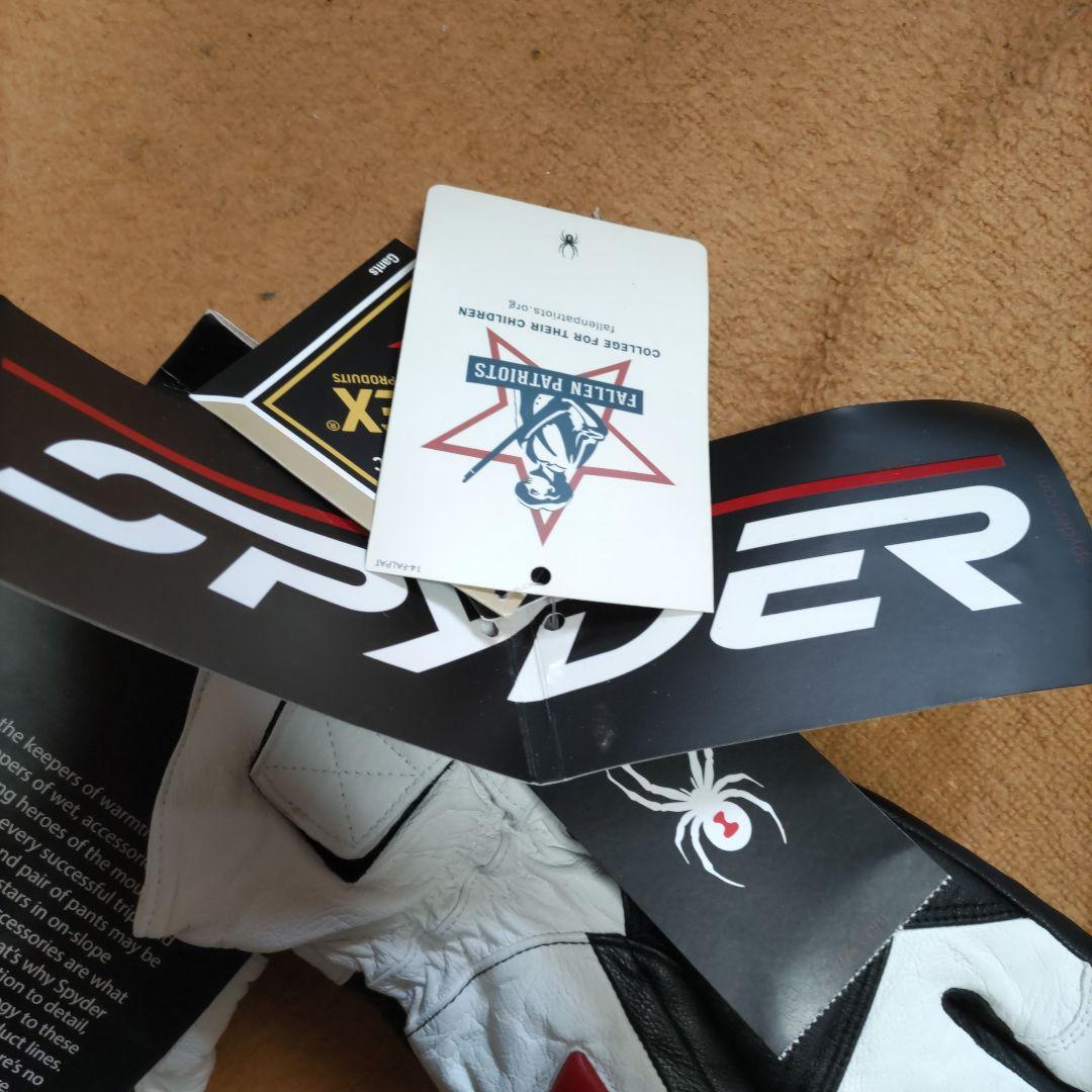 新品タグ付き SPYDER スパイダー レーシンググラブ