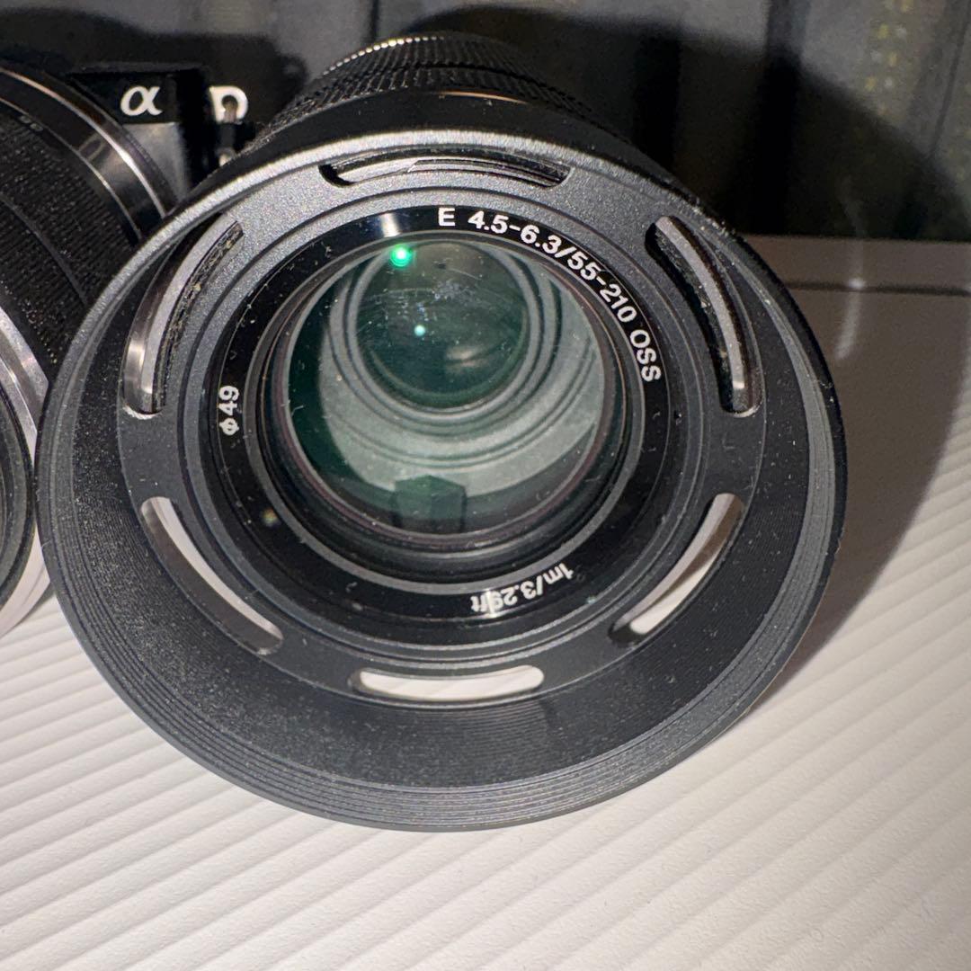 SONY α5000 ミラーレス一眼カメラ 天体改造ジャンク　レンズ２本