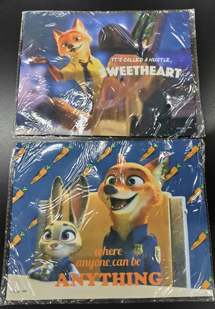 ズートピア　ニック　ジュディ　マウスパッド　ディズニー　キデイランド　新品未開封