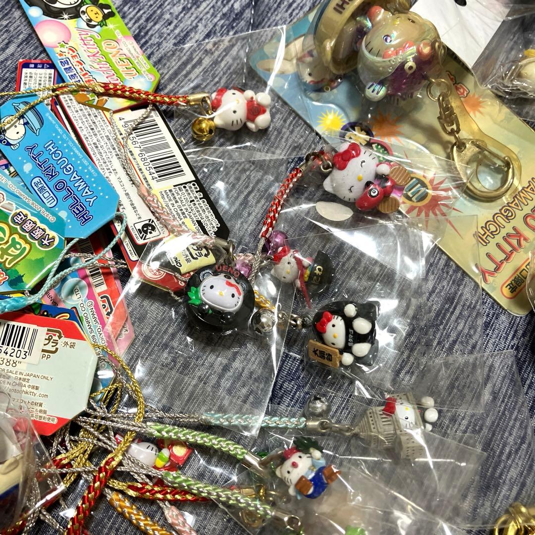 70点以上ご当地キティまとめ売り根付マスコットキーホルダーなど