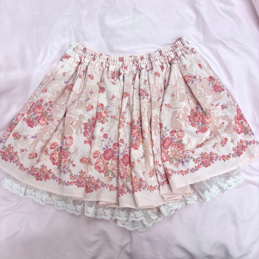 LIZLISA ❤︎⁠ フェアリーテール花柄のスカパン y2k 平成 姫系 希少