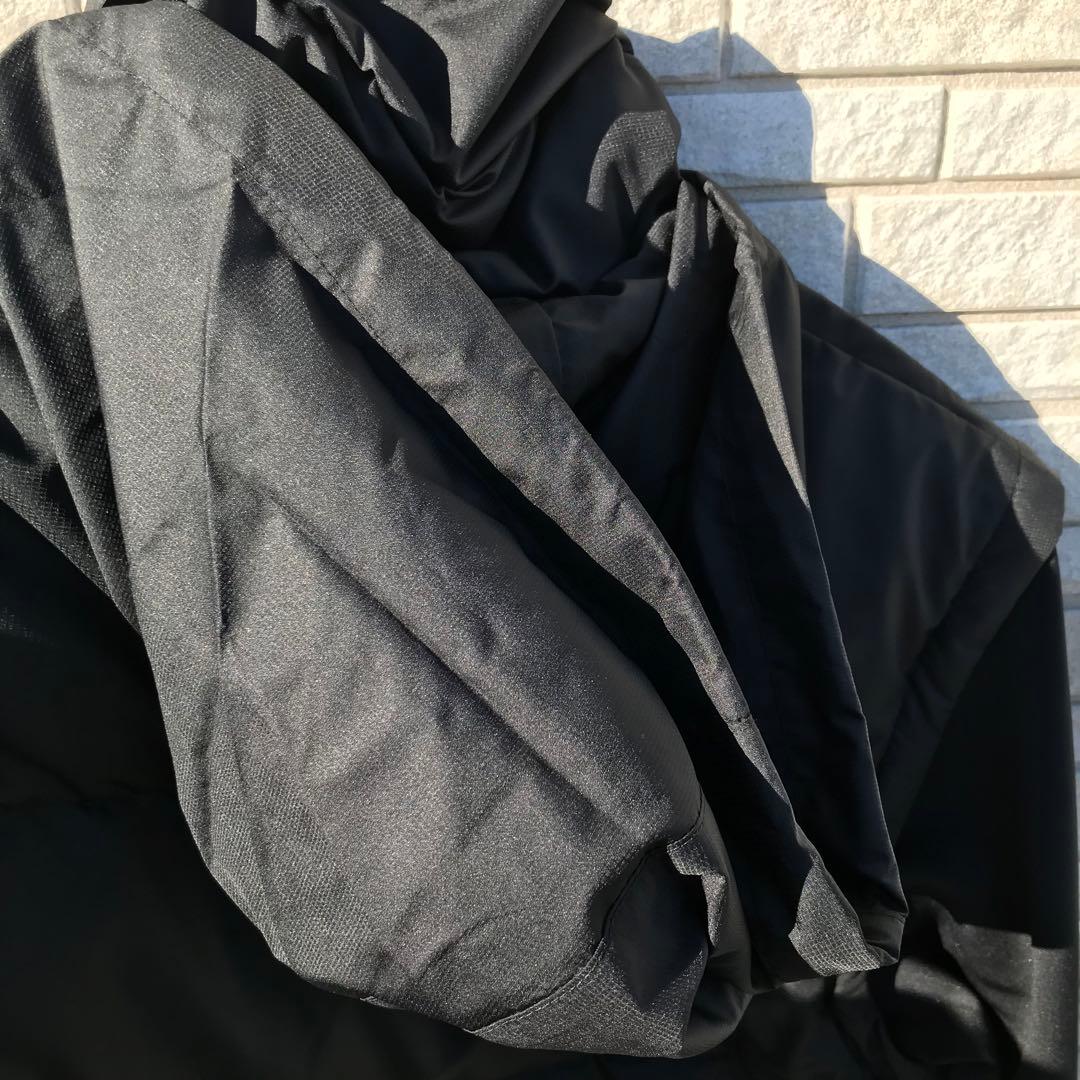 SY32　ダウンジャケット　M　ブラック　2WAY　12533