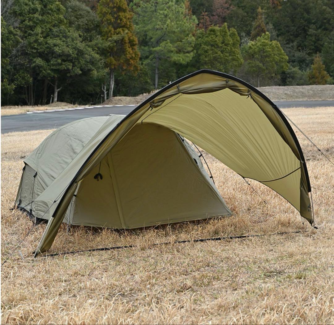 ツーリングテント　デイトナ　ハーフドーム&マエヒロシェルター