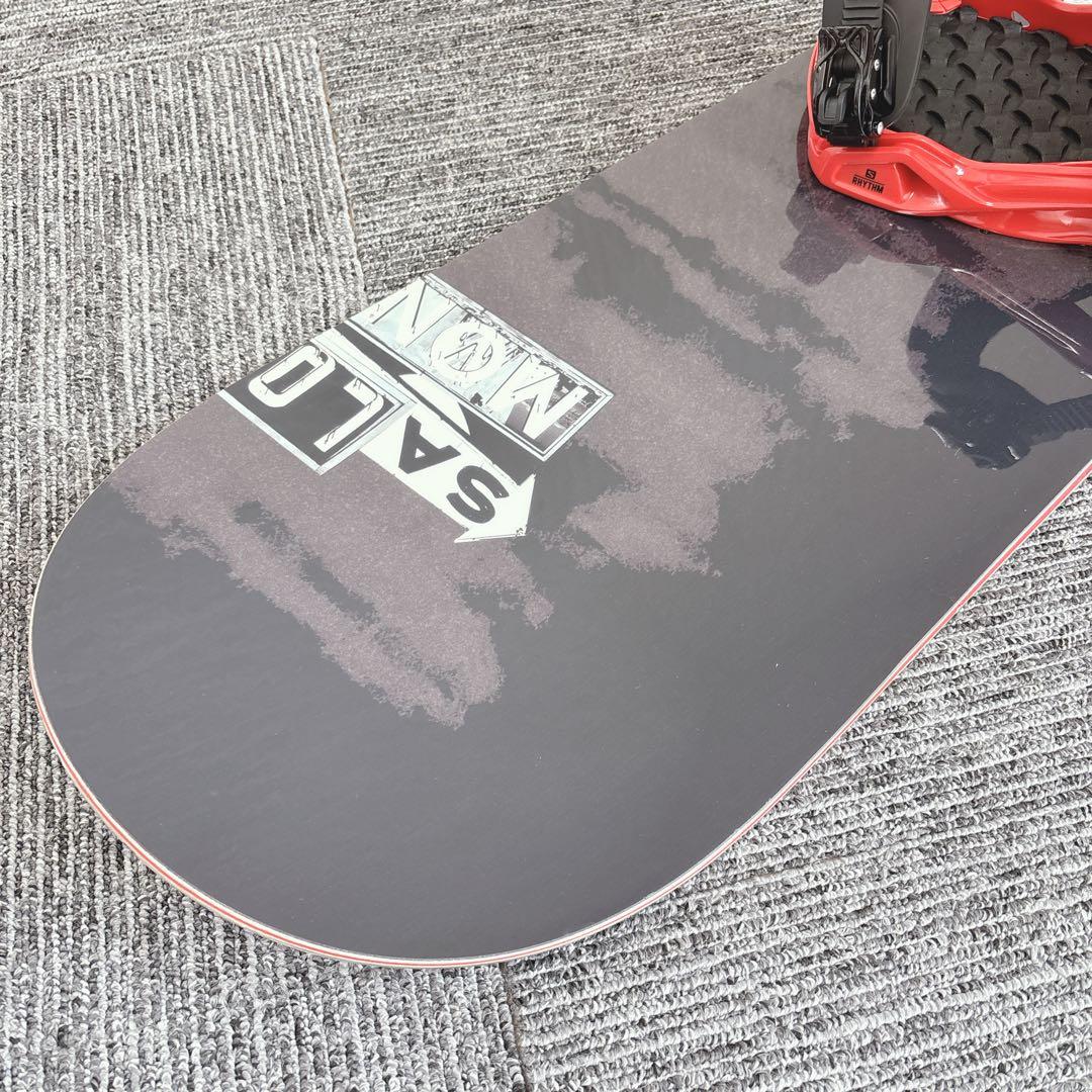 71美品❗️超豪華❗️サロモン メンズスノーボードセット★スノボ151cm+ビン付
