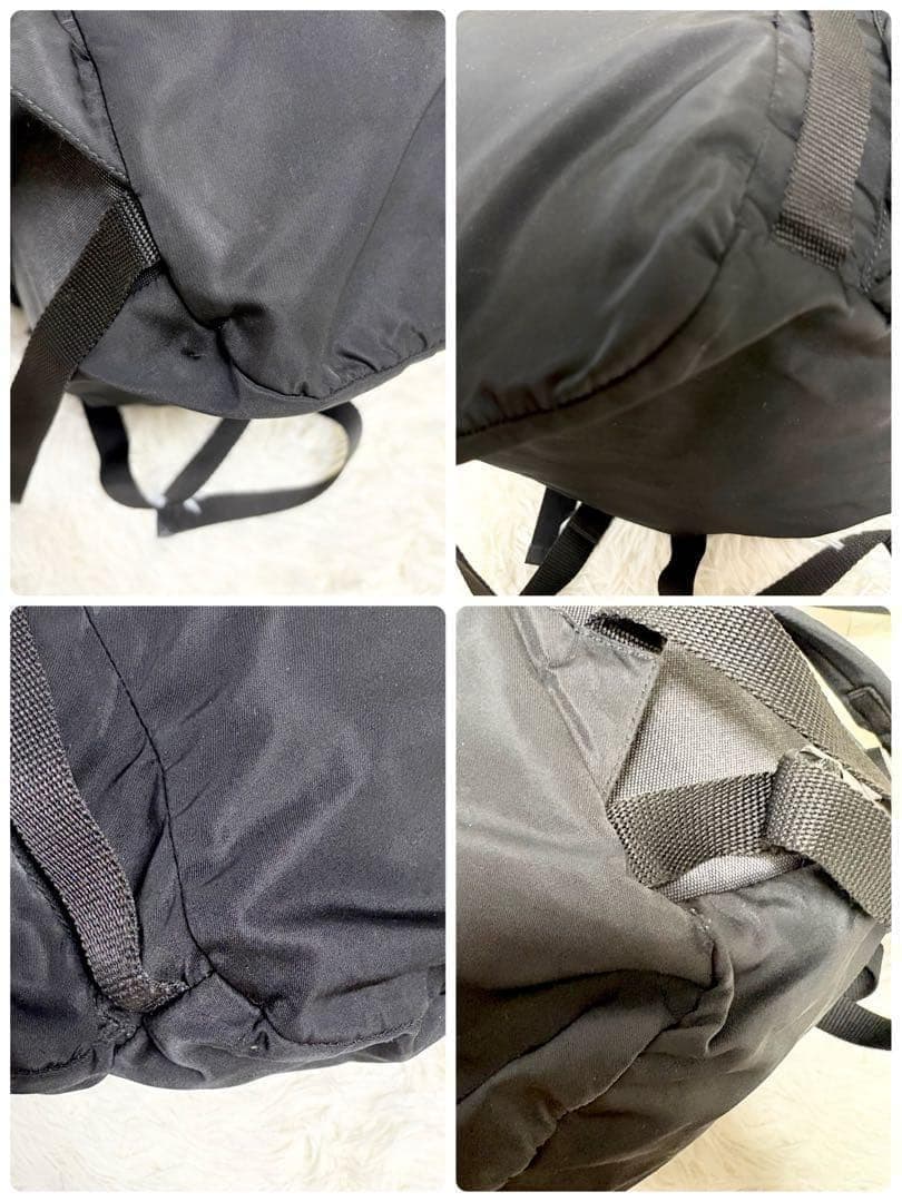 プラダ リュック　デイパック　ギャランティカード付 A4可 テスート　ブラック