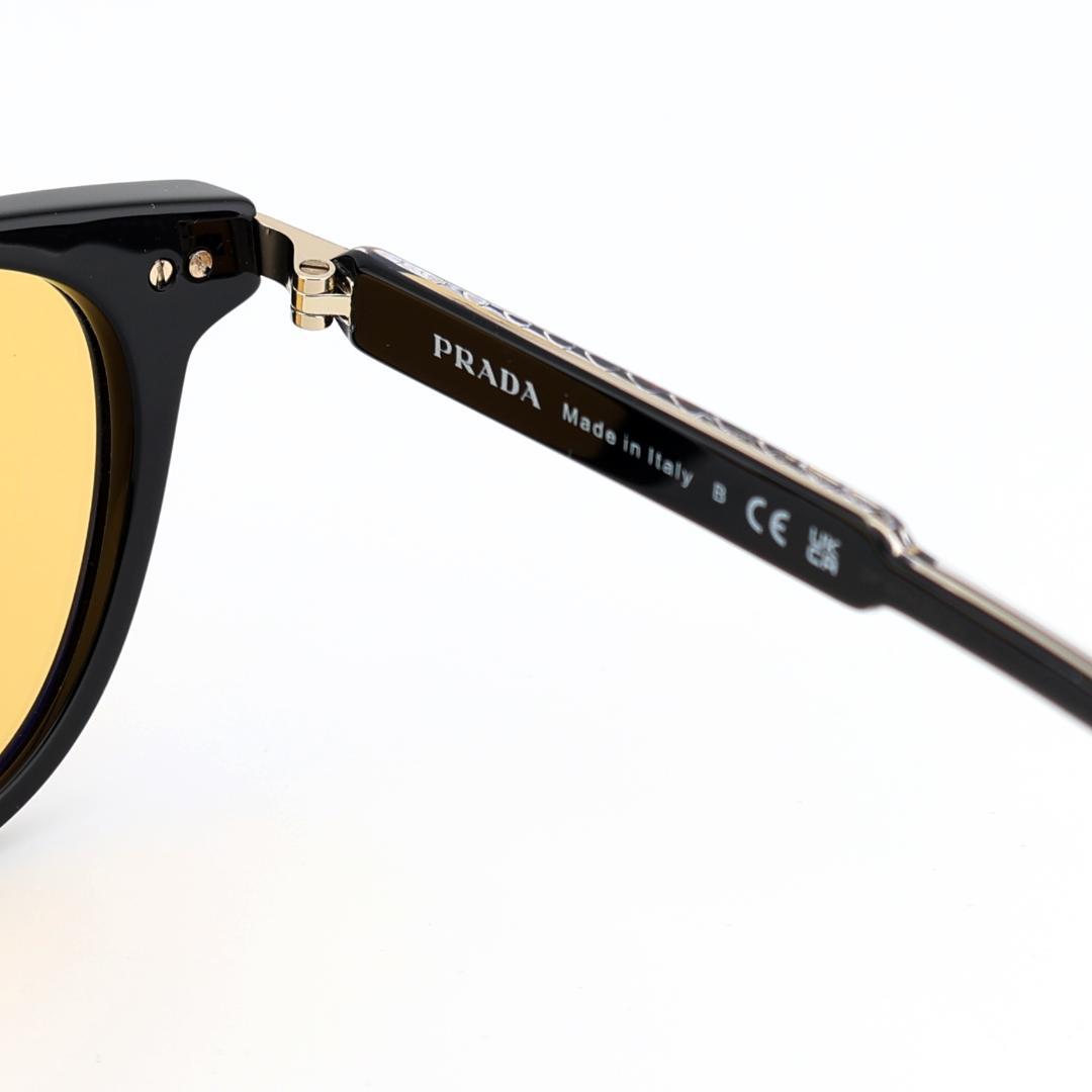 大注目《定価61,820円》PRADA／プラダ　ブラック×ゴールド　サングラス