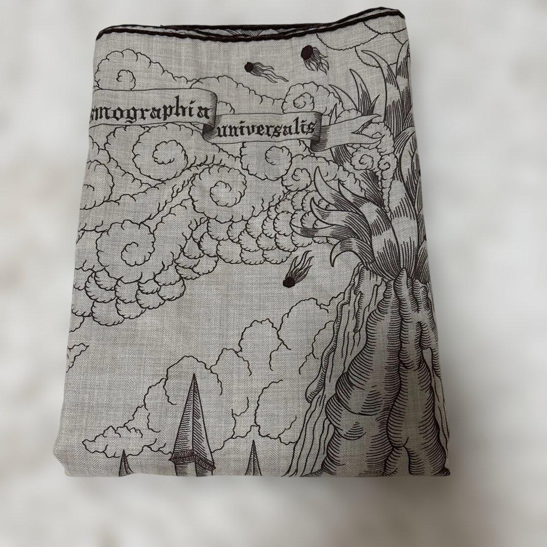 エルメス カシシル カレジュアン 140 カシミヤシルク 宇宙誌 - メルカリ