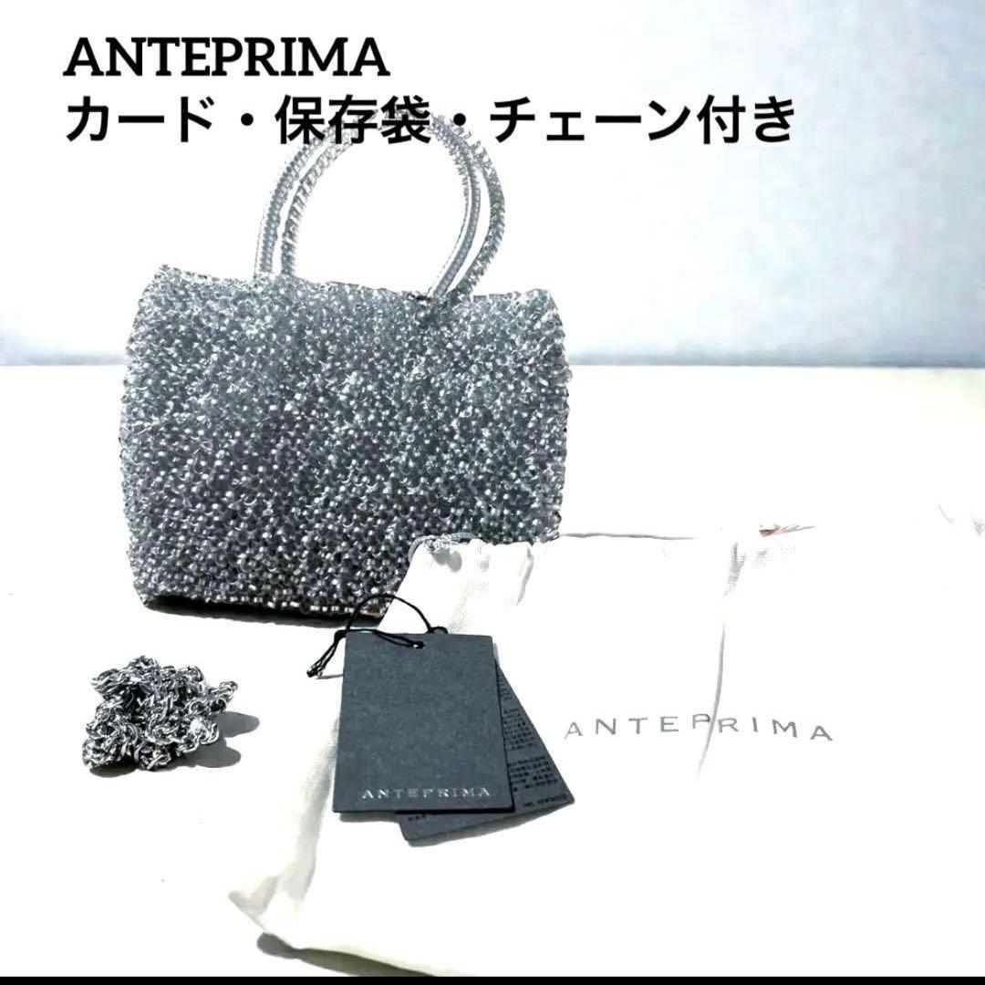 【極美品】保存袋・カード アンテプリマミニアトゥーラ チェーン 2WAYバッグ