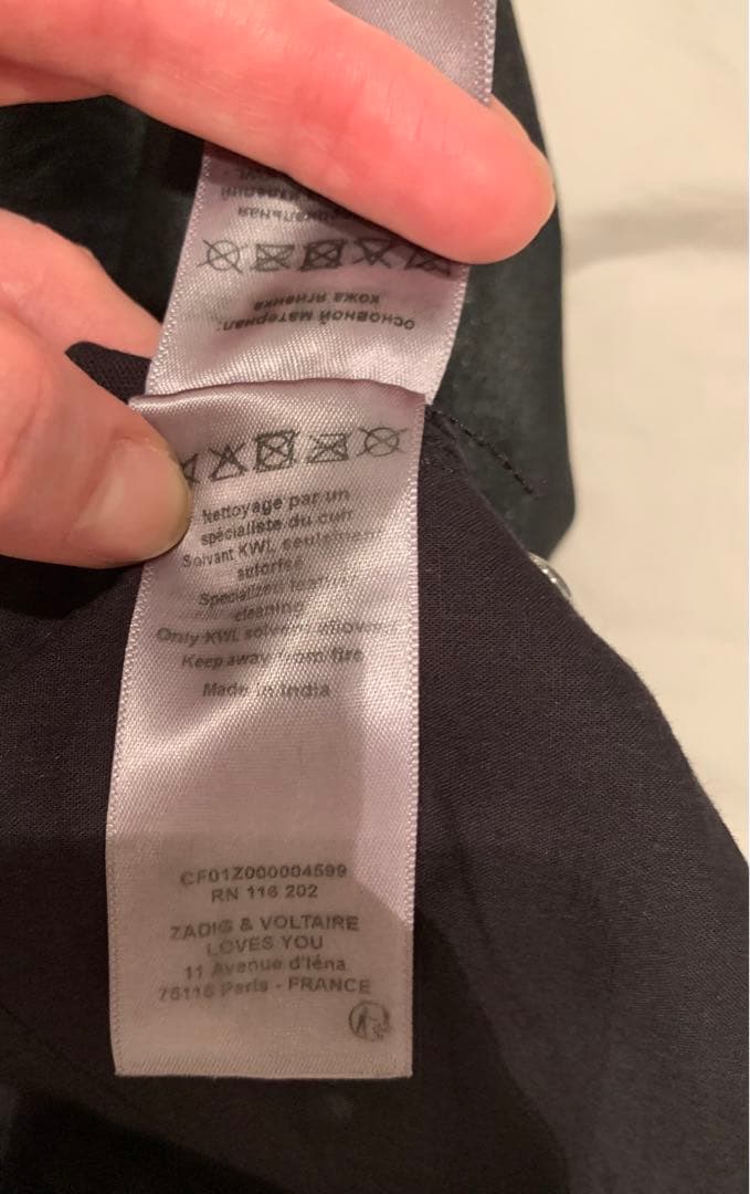 パンツ Zadig&Voltaire Phlame Leather pants