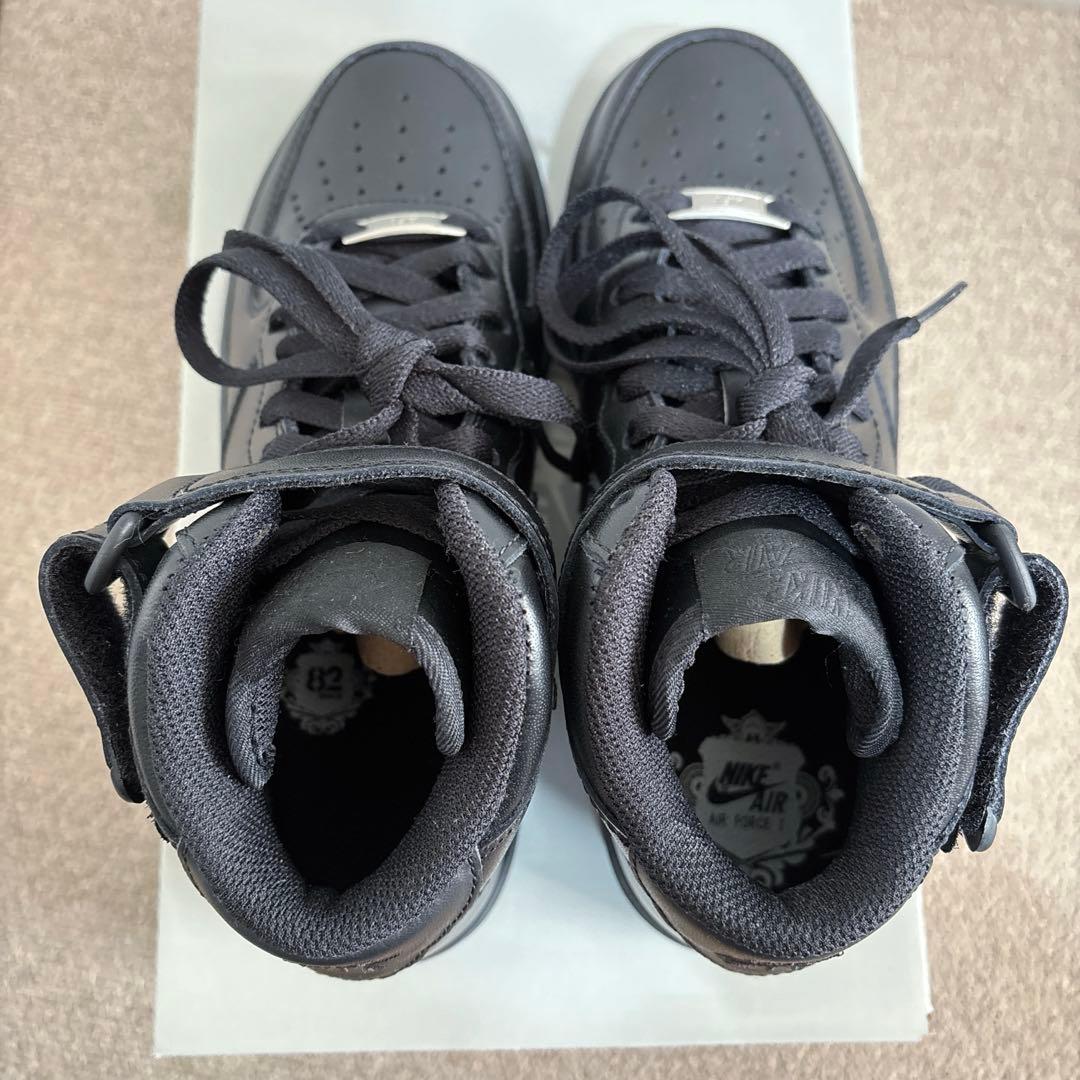 【たんたん】新品◎AIR FORCE 1 オールブラック23.0cm