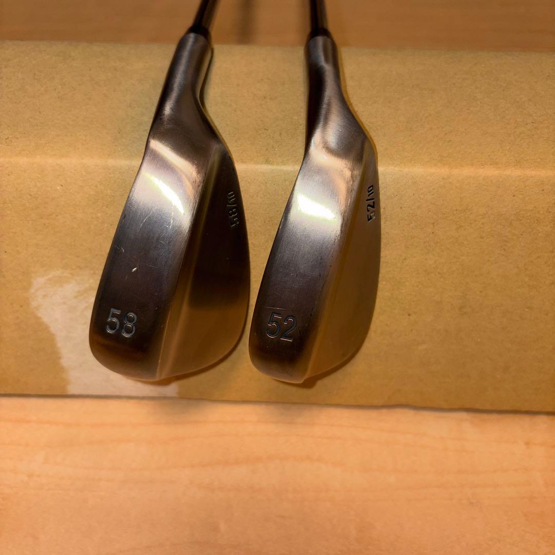 ノーロゴ メンズ ゴルフクラブ ウェッジ 2本セット(52度、58度)