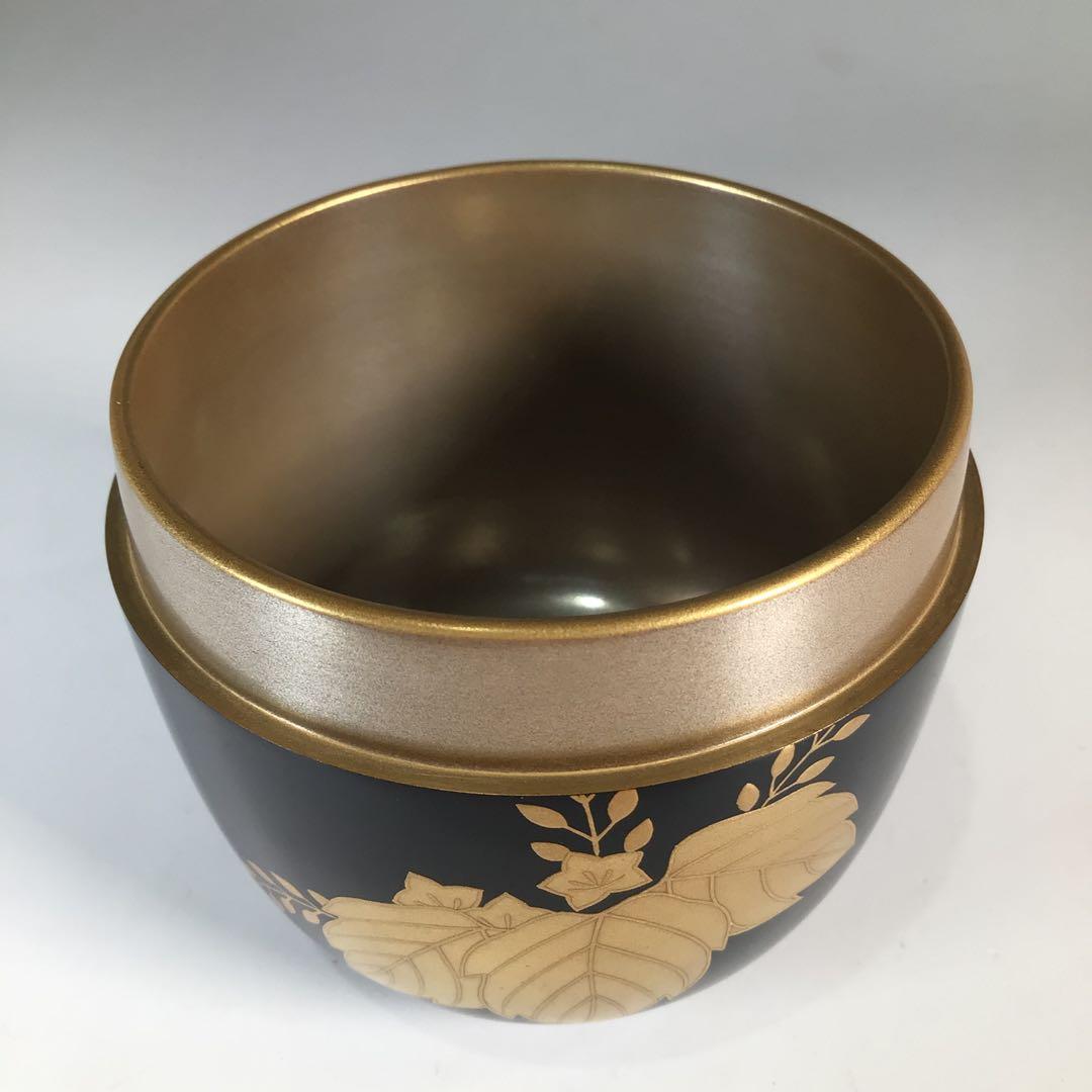 N576 棗 『関口輔聖作』『久田宗也 尋牛斎 極箱』『桐蒔絵』『大棗