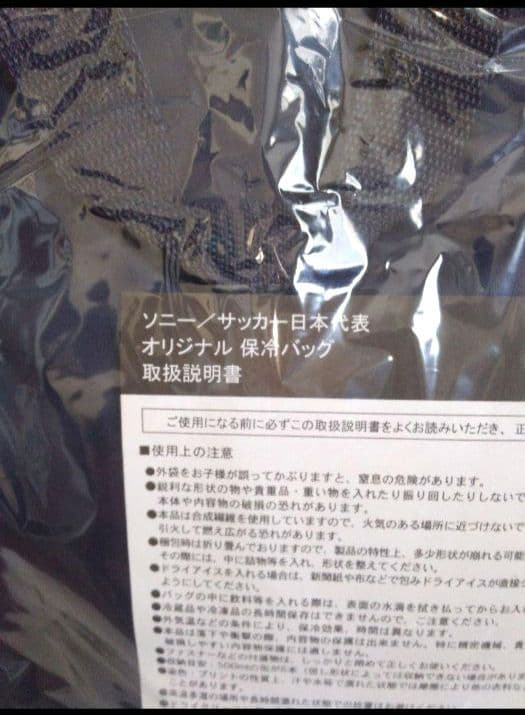 2009 JFA JAPANサッカー日本代表保冷バッグクーラーバッグ