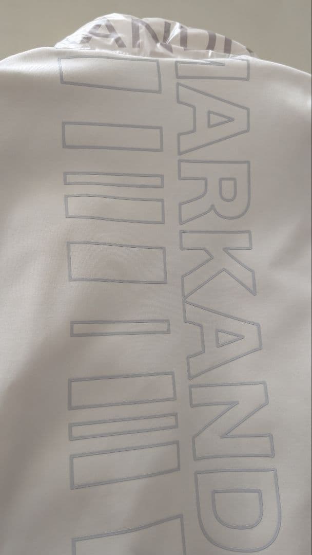 マークアンドロナ　コード　レディース　ダウン半袖ジャケット