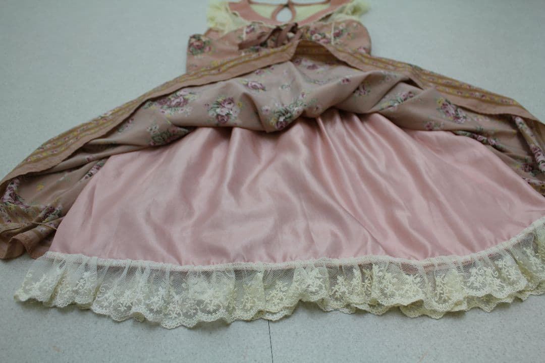 LIZ LISA Y2K 平成ギャル 姫系 当時物 花柄 フリル ワンピース - メルカリ