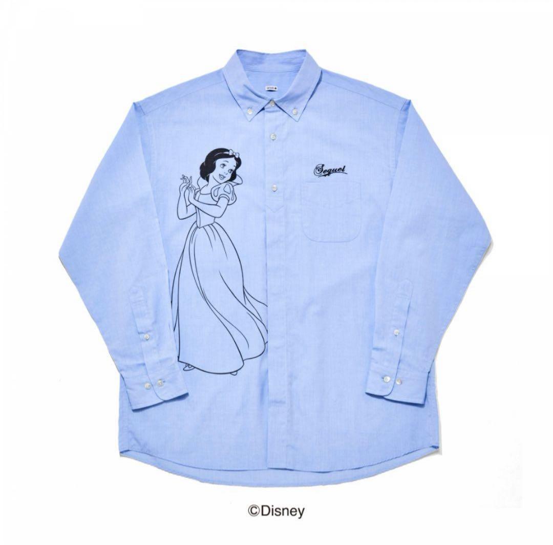 SEQUEL WEEKEND シャツ 白雪姫 スノーホワイト 藤原ヒロシ ブルー