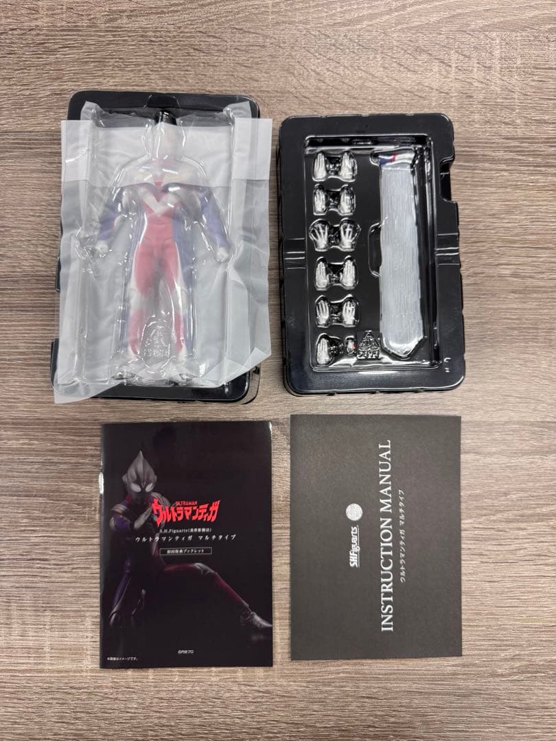 【S.H.Figuarts】真骨彫製法 ウルトラマンティガ マルチタイプ 初版