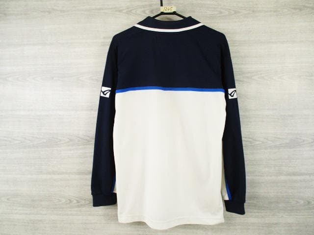 03-04 ナポリ ＜長袖ポロシャツ＞M M1245m