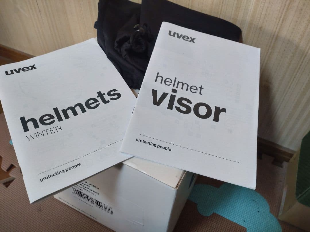 uvex ヘルメット instinct visor クロコダイルマット