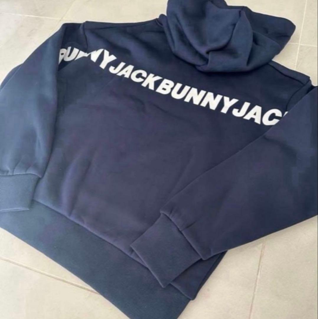 未使用ジャックバニーKARUISHI裏フリースフーディプルオーバー - メルカリ