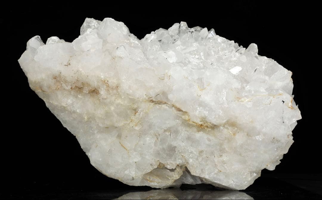 天然石 水晶クラスター 42.4kg 台座付 原石 鉱石 クオーツ クォーツ