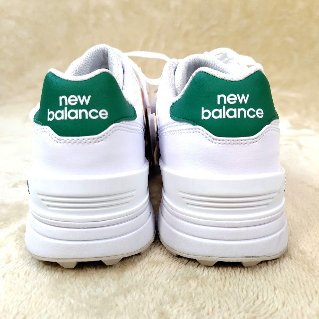 新品未使用】 ニューバランス ゴルフシューズ UGS574J3 ホワイト 27