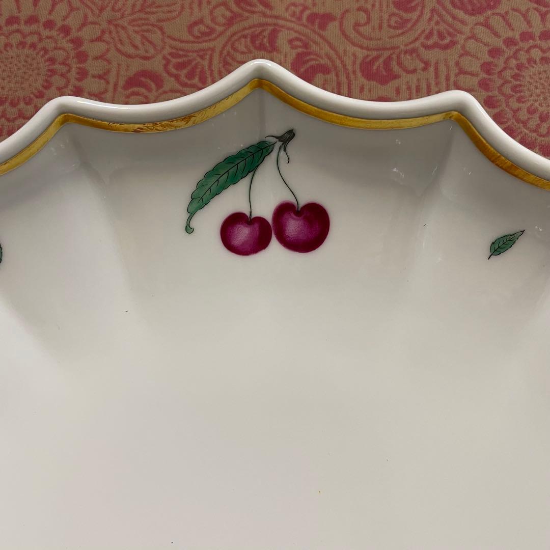 未使用 リチャードジノリ ボンジョルノチェリー シェルディッシュ