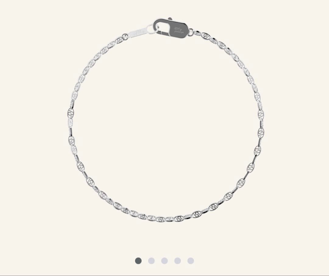 pointless journey CHAIN BRACELET SILVER