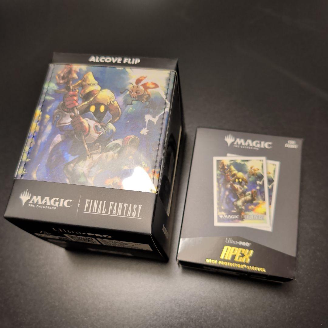 Ultra Pro デッキボックス＆スリーブ MTG FF 迷える黒魔道士、ビビ-お手頃