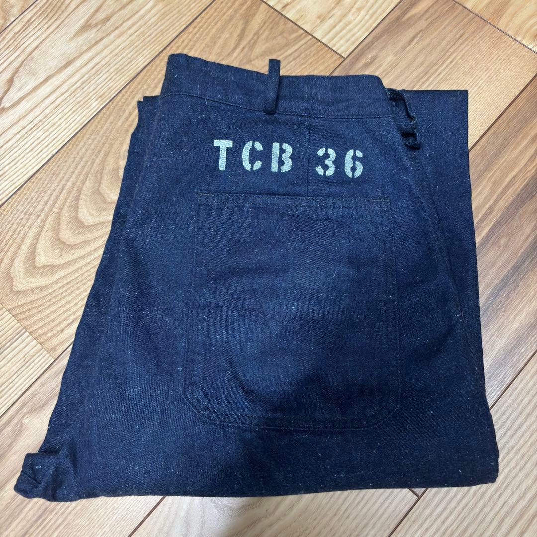 TCB jeans SEAMENS TROUSERS シーメンス　36 極美品
