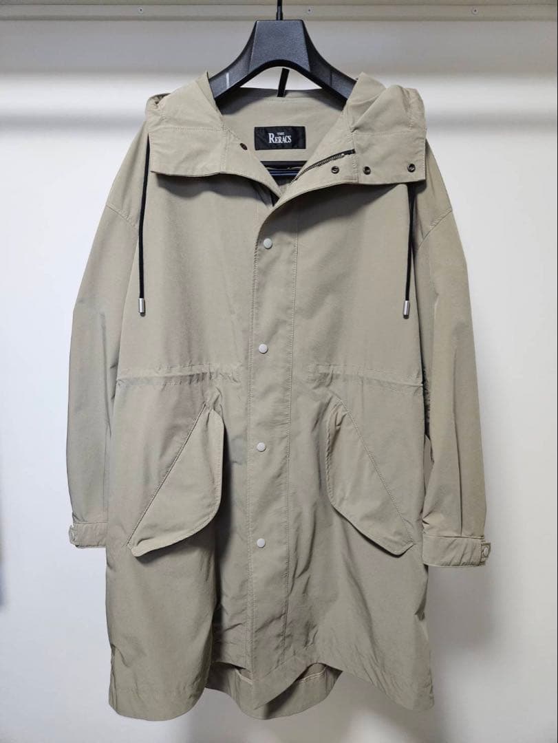 【美品】The Reracs ザ リラクス モッズコート グレージュ 48