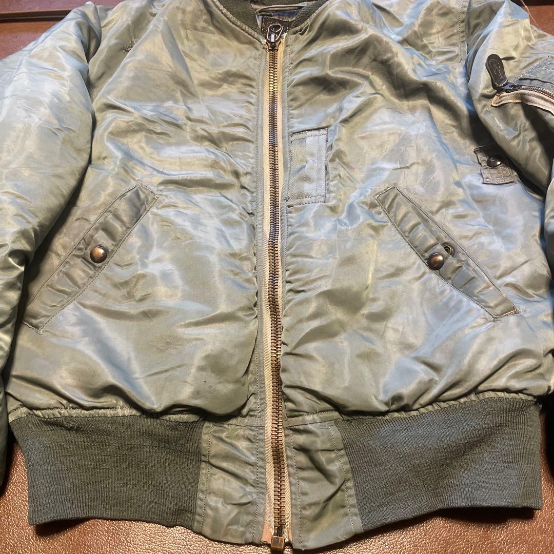 MA-1 米軍　当時物　Lサイズ？　破れアリ