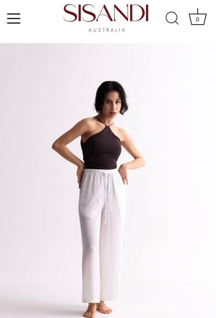 シサンディ　matinee pants 新品未使用！タグ付き