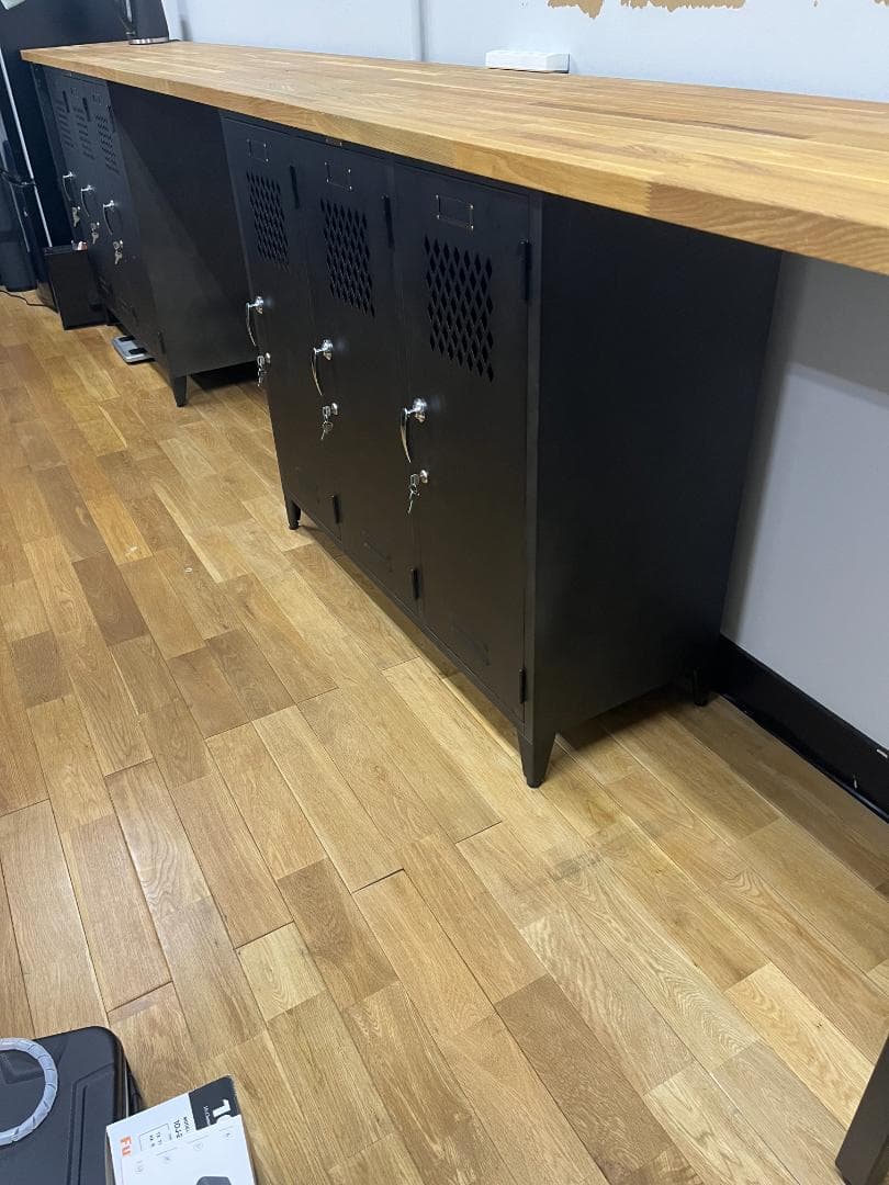 スチール製ロッカー オーダー インダストリアル 鍵付き アンティーク