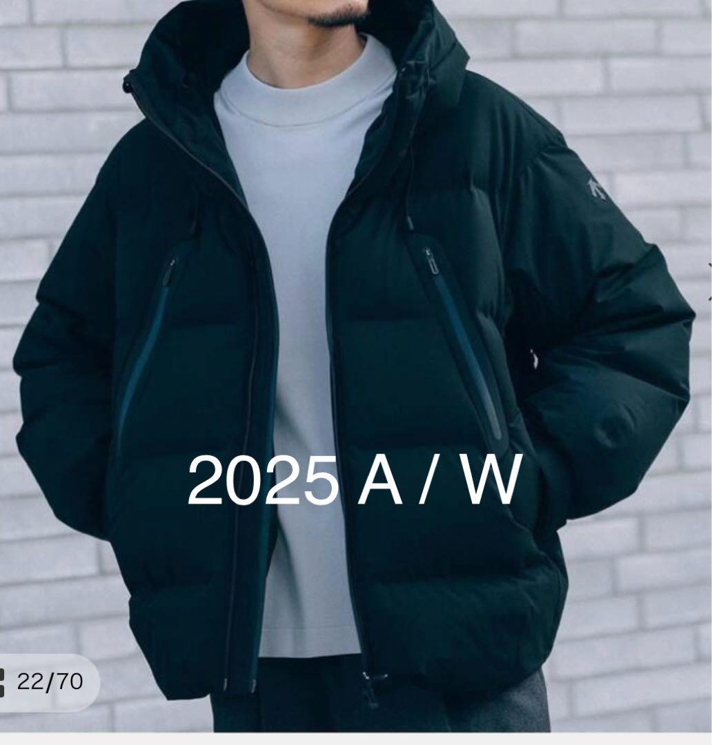 2025A/W 新品未使用 デサントオルテライン マウンテニア ブラック S