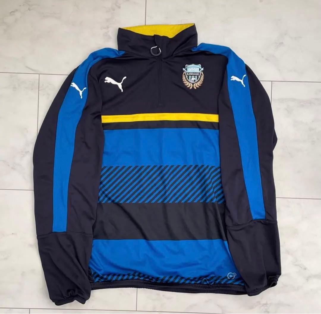川崎フロンターレ 支給 ウォーミングアップジャージ - メルカリ