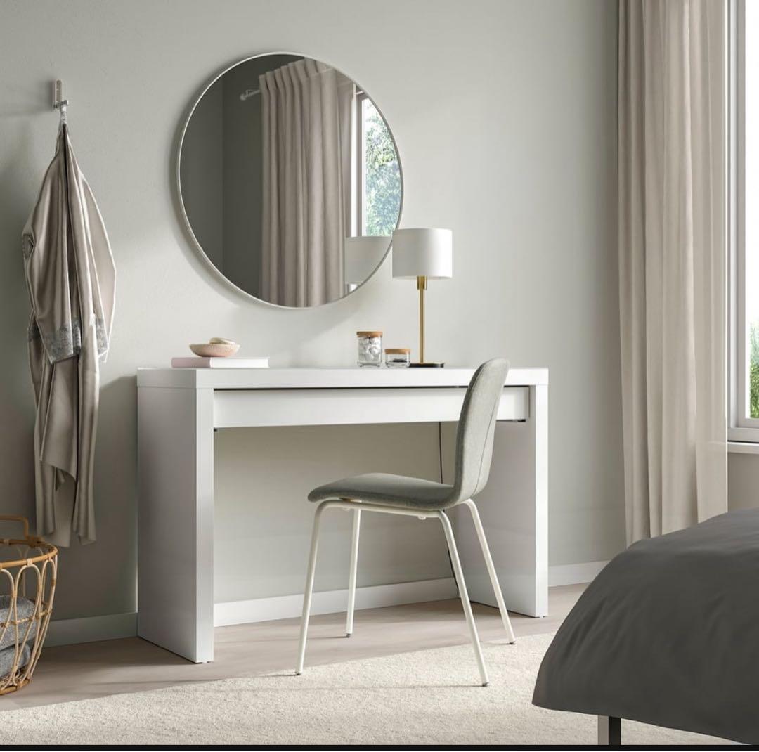 IKEA イケア　ドレッサー　MALM マルム　ホワイト