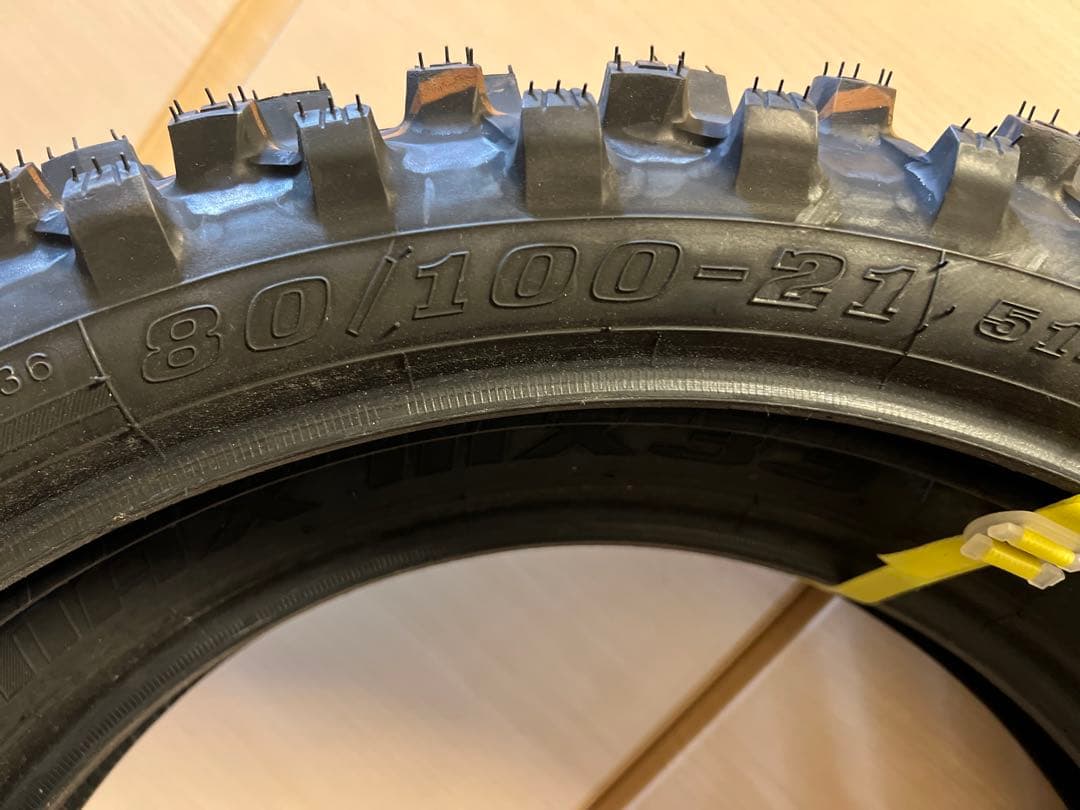 ダンロップオフロードタイヤ 80/100-21 110/100-18新品2本