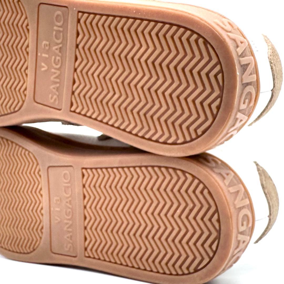 未使用✨サンガッチョ SG8 WHITELATE にゅ スニーカー 23.5cm