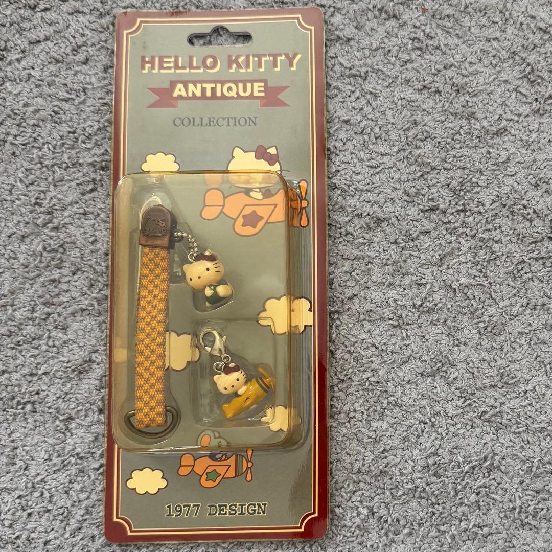 【ハローキティ】10点set アンティークコレクション ストラップ
