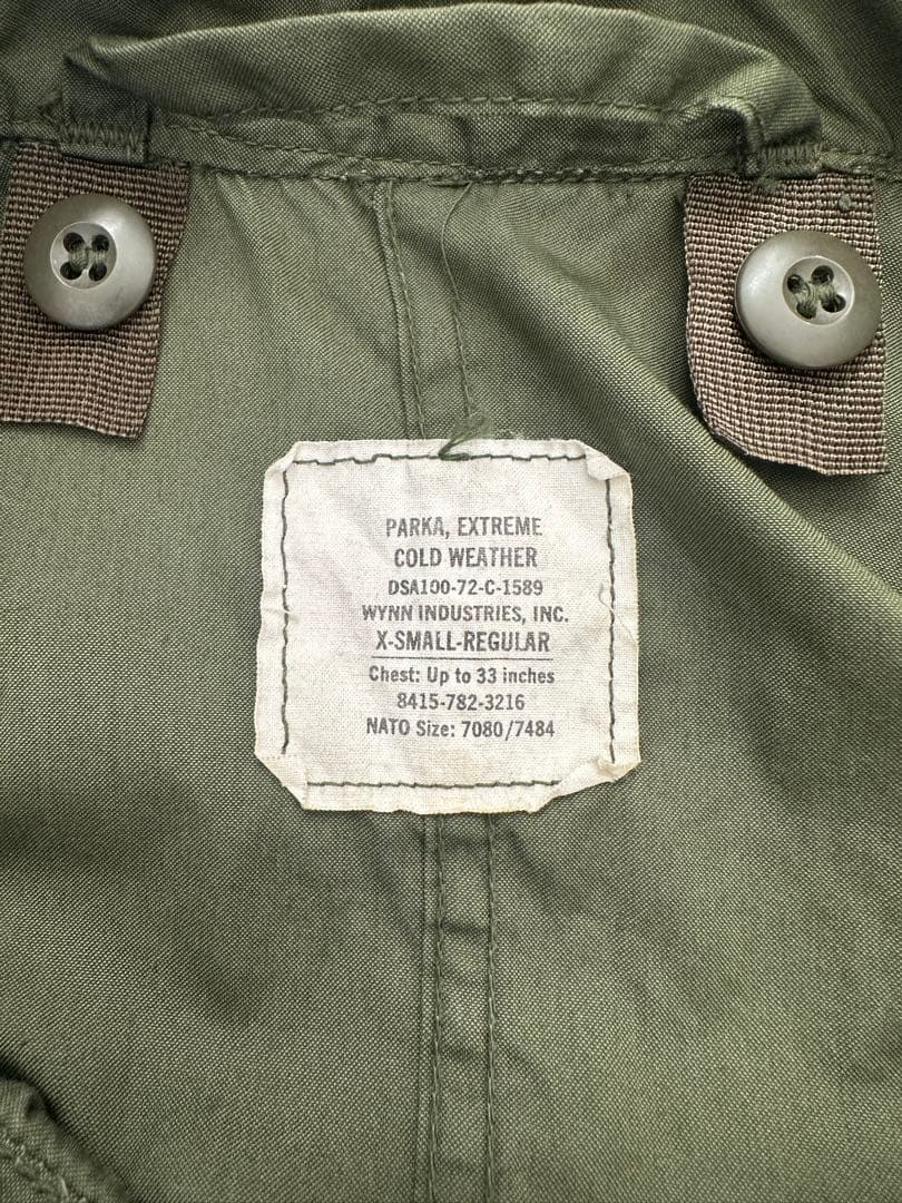 72年 M-65 PARKA XS-R