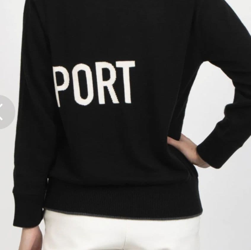 ランバンスポール プルオーバーセーター【防風/リバーシブル】サイズ36