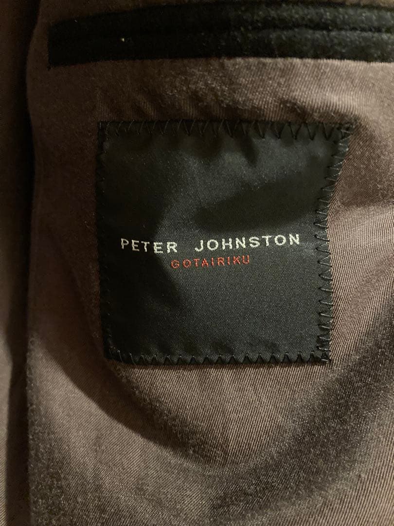 極美品！カシミヤ100！PETER JOHNSTON×五大陸　チェスターコート