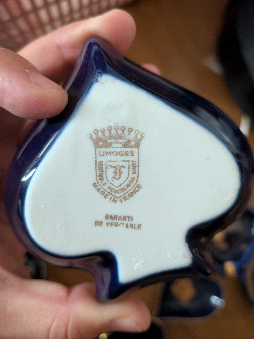 リモージュ　陶器製アンティークコレクション