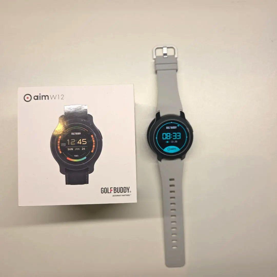 GOLF BUDDY aim W12 GPSナビ付き