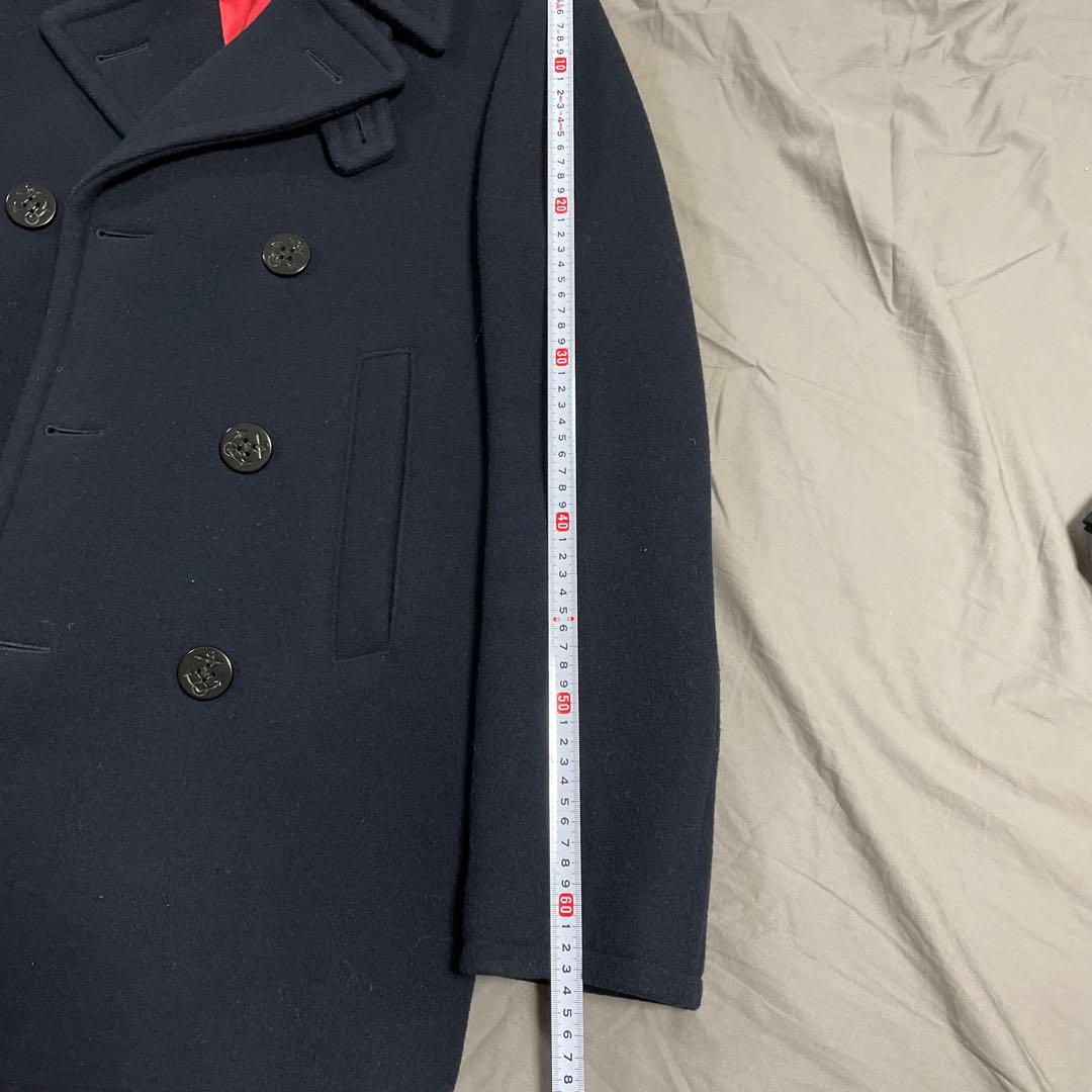極美品 J PRESS Pコート ネイビー - メルカリ