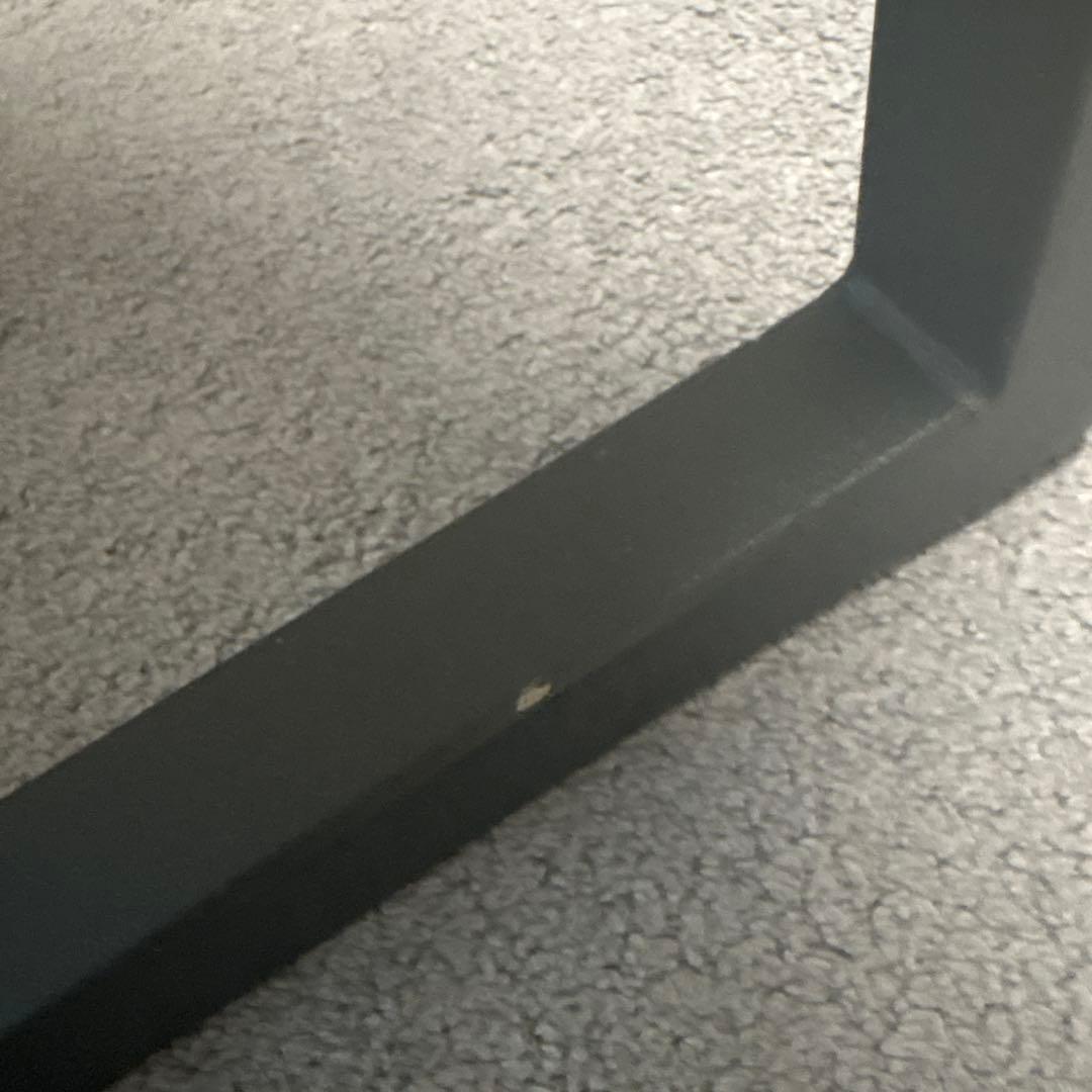 グレー 円形 人工大理石テーブル