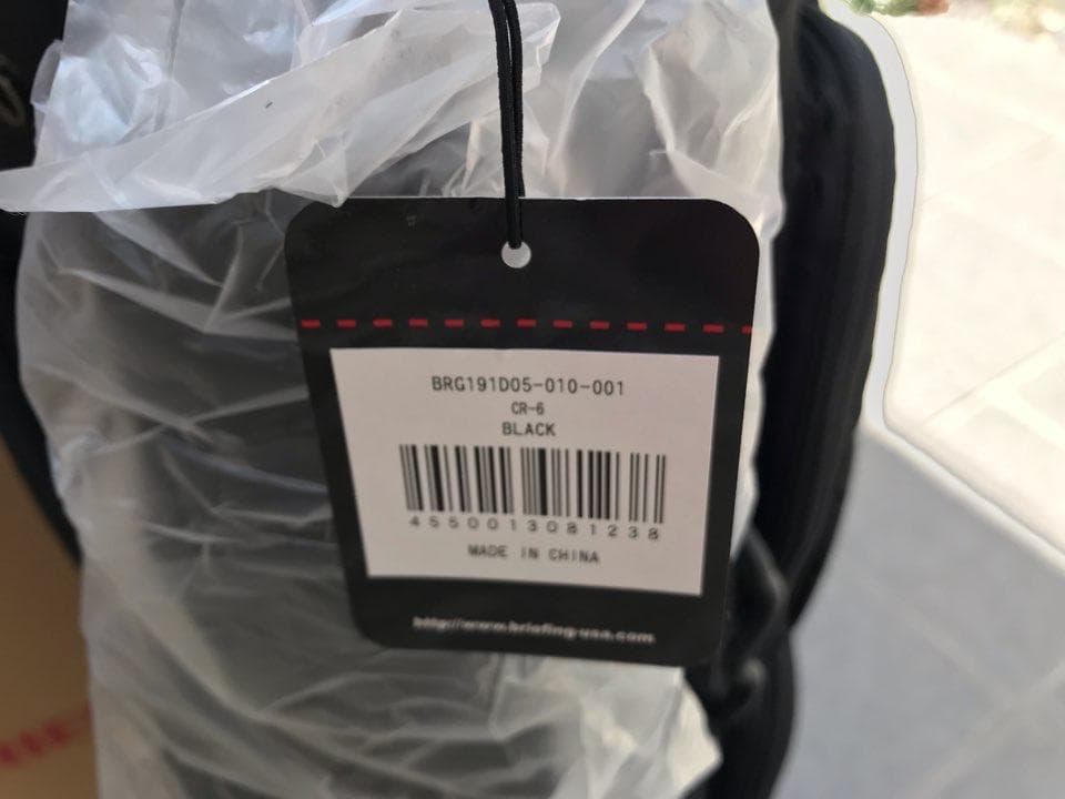 ブリーフィング CR-6 キャディバッグ ブラック